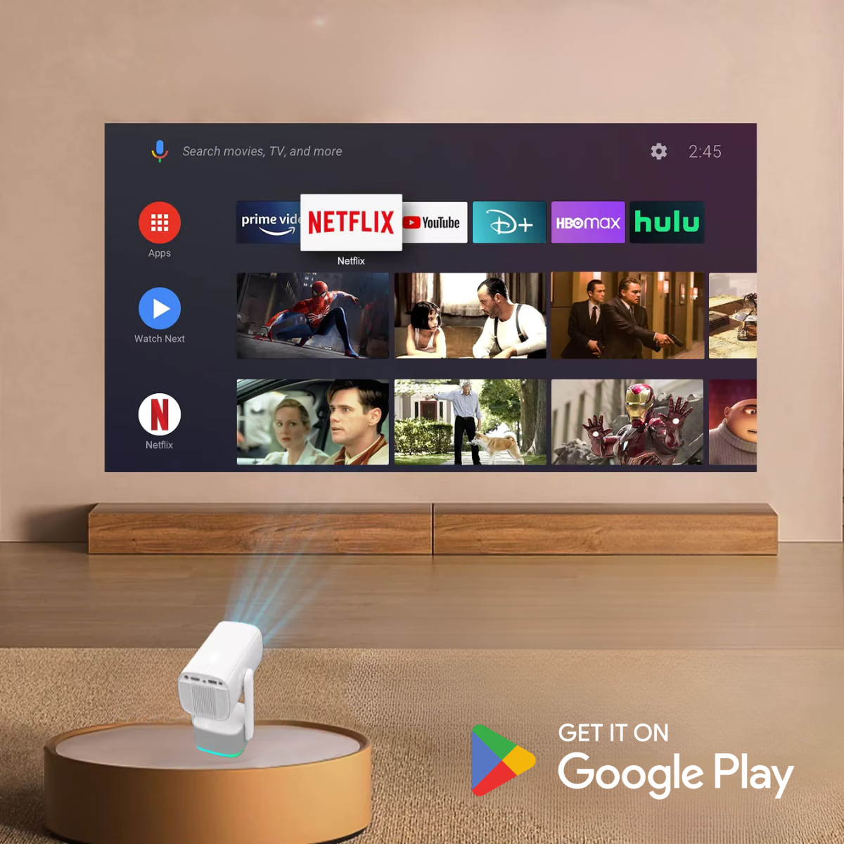 Proflix™ Wireless Pro Projector