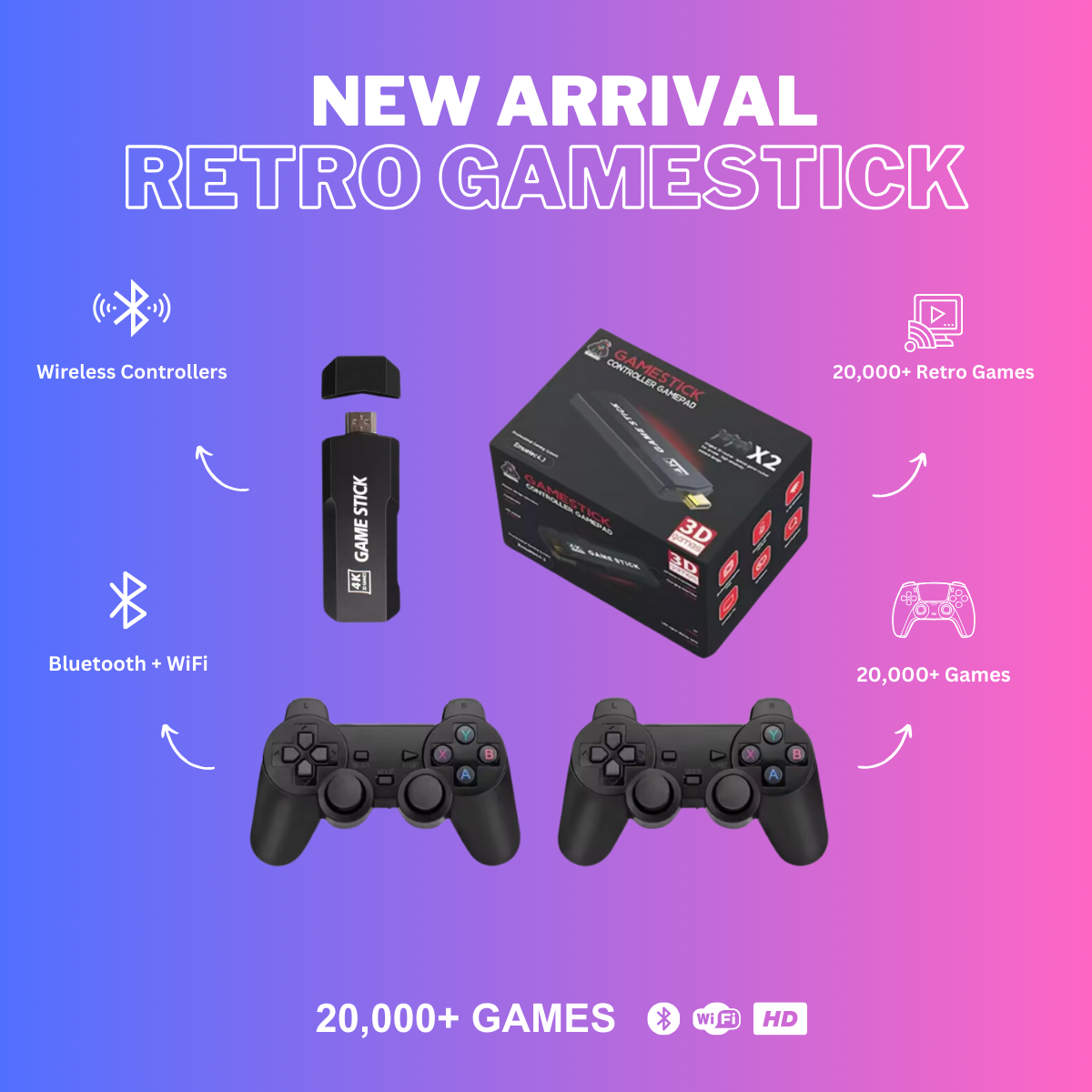 Proflix™ Retro Game Stick