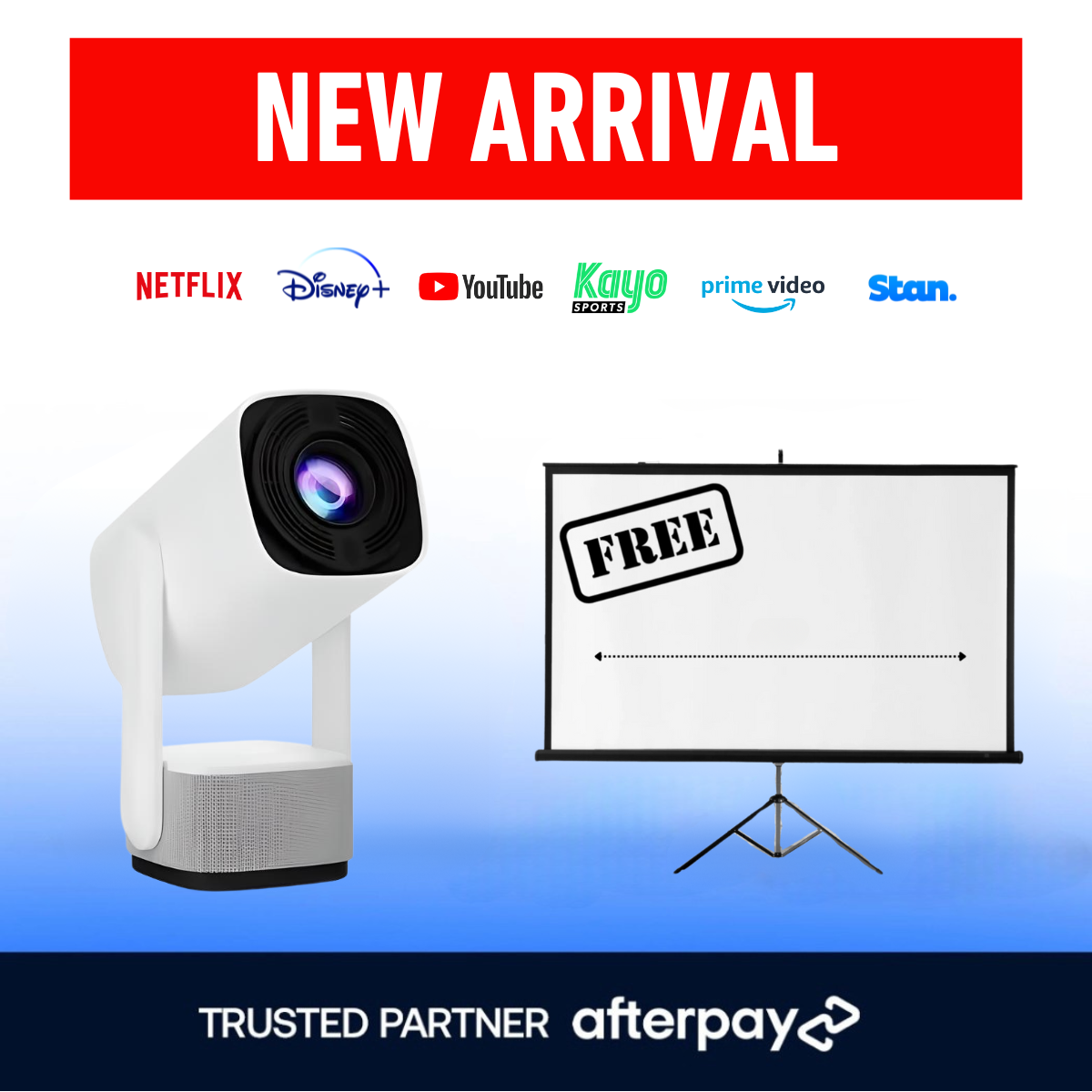 Proflix™ Wireless Pro Projector