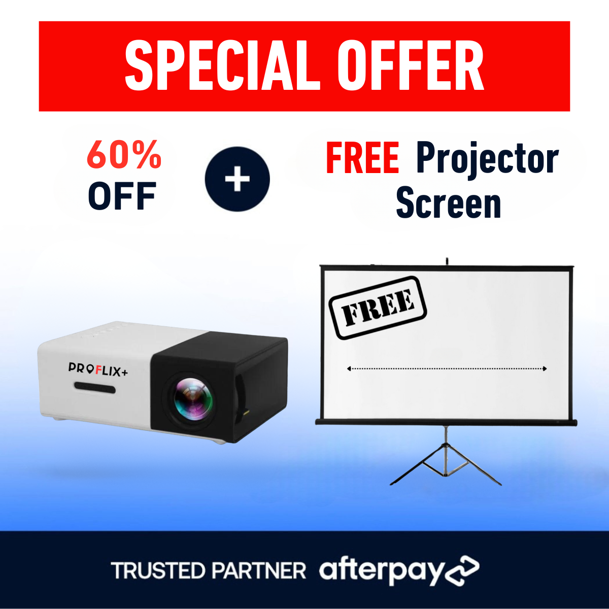 Proflix™ Pocket Projector | Movie Bundle