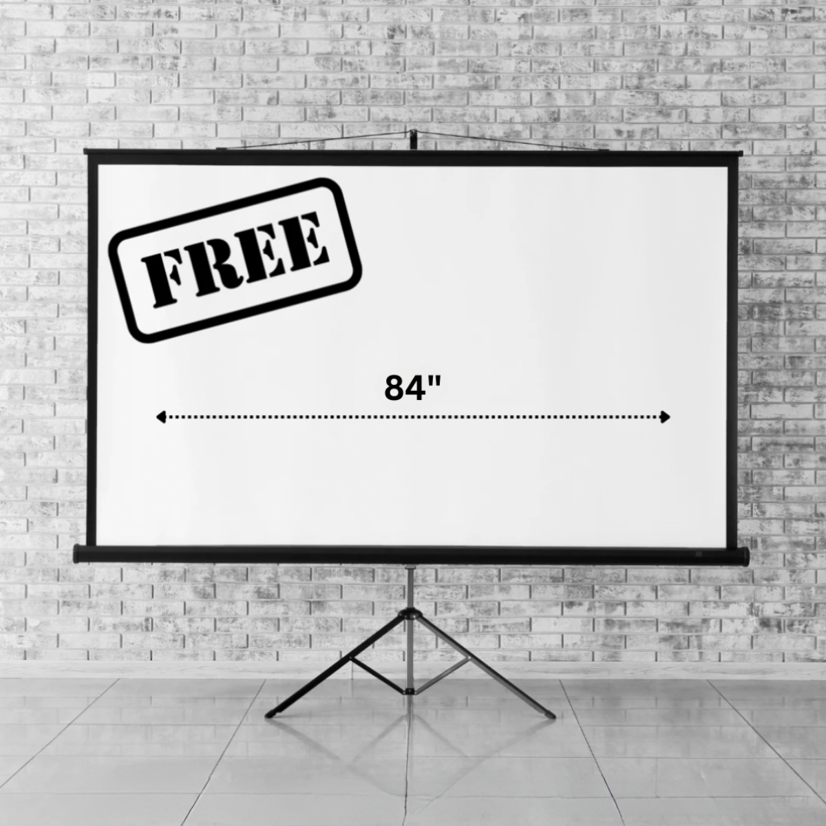 FREE 4K HD Projection Screen