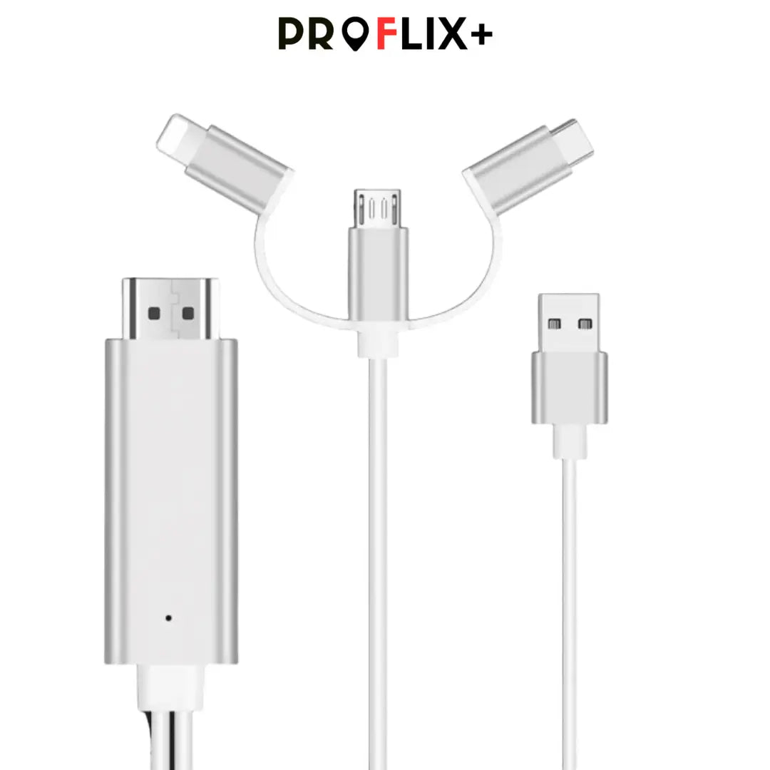 Proflix™ iPhone/Andriod to HDMI Adapter Proflix