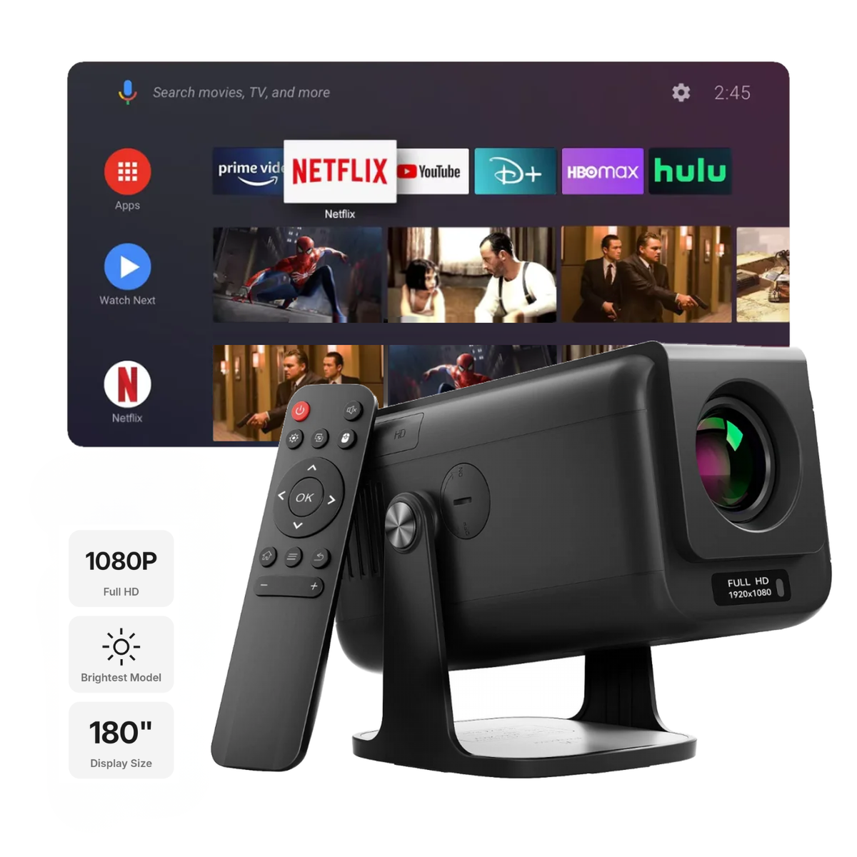 Proflix™ Spotlight HD Max Projector